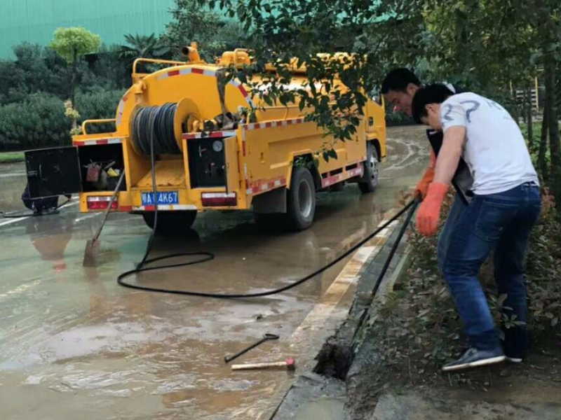绍兴越城区马山镇管道疏通维修化粪池隔油池清理